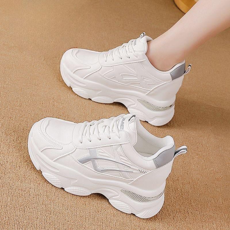 New Thick-soled Casual Dad-style Shoes with Excellent Grip and Versatile for All Occasions - Sporty Women's Shoes
