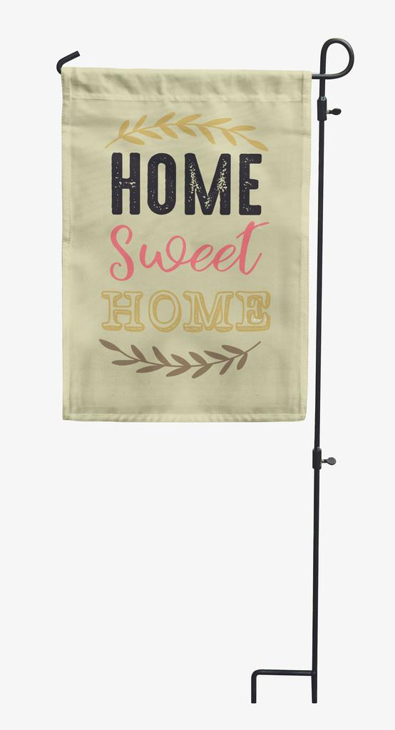 Printtoo Tan Home Sweet Home Garden Summer Camping Flag For Campers Double Sided