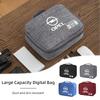 czxkqr1 Car Data Cable Storage Bag Waterproof Travel Organizer Bag USB DataLine For Opel Corsa Astra Insignia Vectra Zafira Meriva Mokka