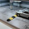 10Pcs Simulated Speed Bump Model Mini Buffer Strip Parking Roadblock for Diorama Railway Scene Decor Props