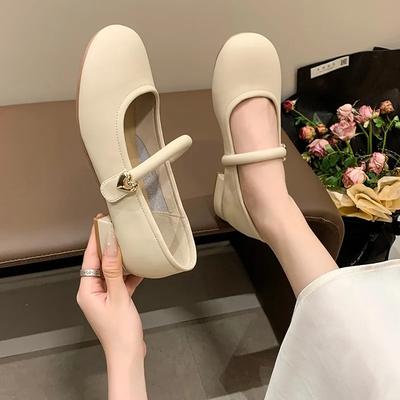 2026 Neuer Sommer Damen Freizeit Ballerinas Bequem Weich Bootsschuhe Mokassins Ballerinas Flach Runde Spitze Ballett Ballerinas