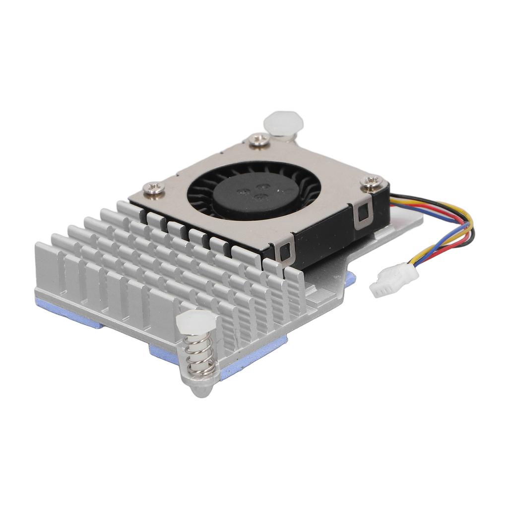 for Pi 5 Cooler Replacement Aluminium Alloy Temperature Controlled PWM Speed Control Cooling Fan for Pi 5 4GB 8GB
