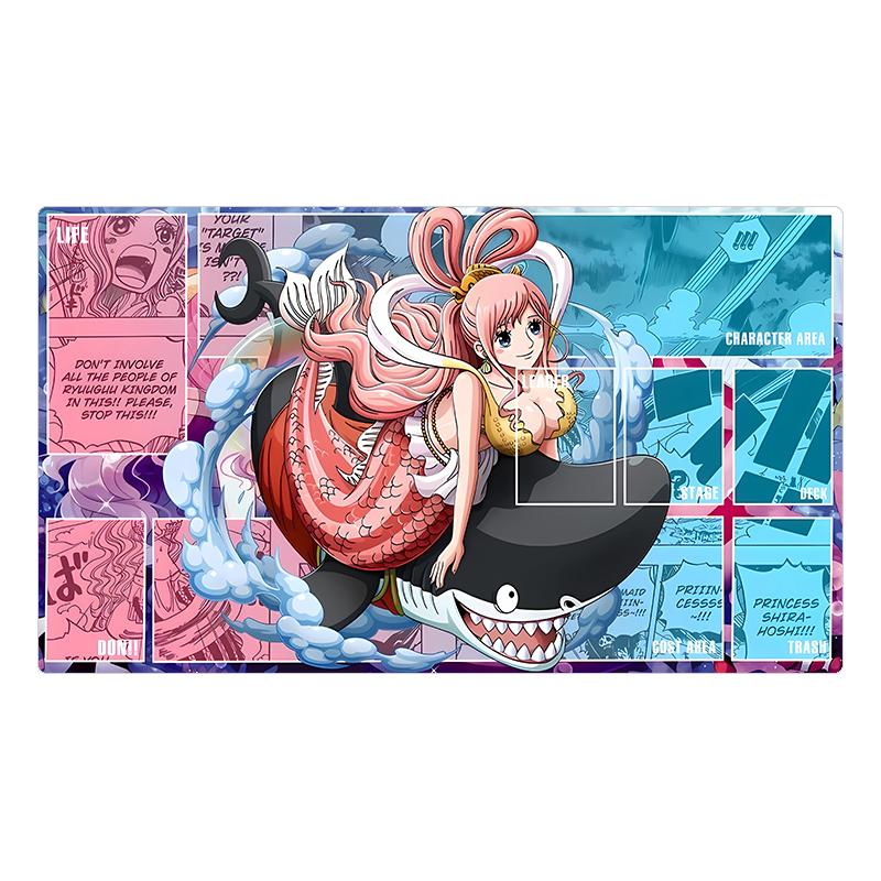 Anime One Piece OPCG Dedicated GAME Accessories DIY Card PlayMat Comic Series Nami Perona Buggy Collection Gift Toys
