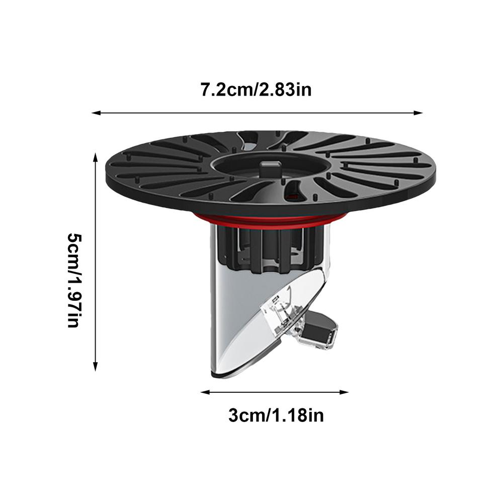 Bathroom Drain Strainer Filter Drain Cover Plug Bathroom Drain Stopper Sink Plugs Hair Catcher Odor Filter For Bathroom Shower