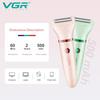 VGR 735 3-in-1 Hair Removal Device for Women, Shaver for Removing Scars, Electric Rechargeable Professional Hair Trimmer