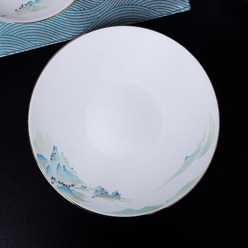 Keramik-Essgeschirr-Set im chinesischen Stil