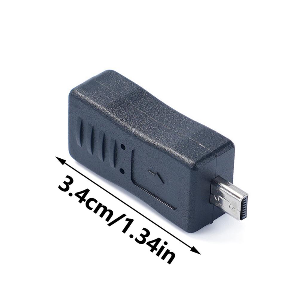 USB Type C to Mini 8Pin Adapter Enables Fast Charging and Data Sync for MP3 and Cameras