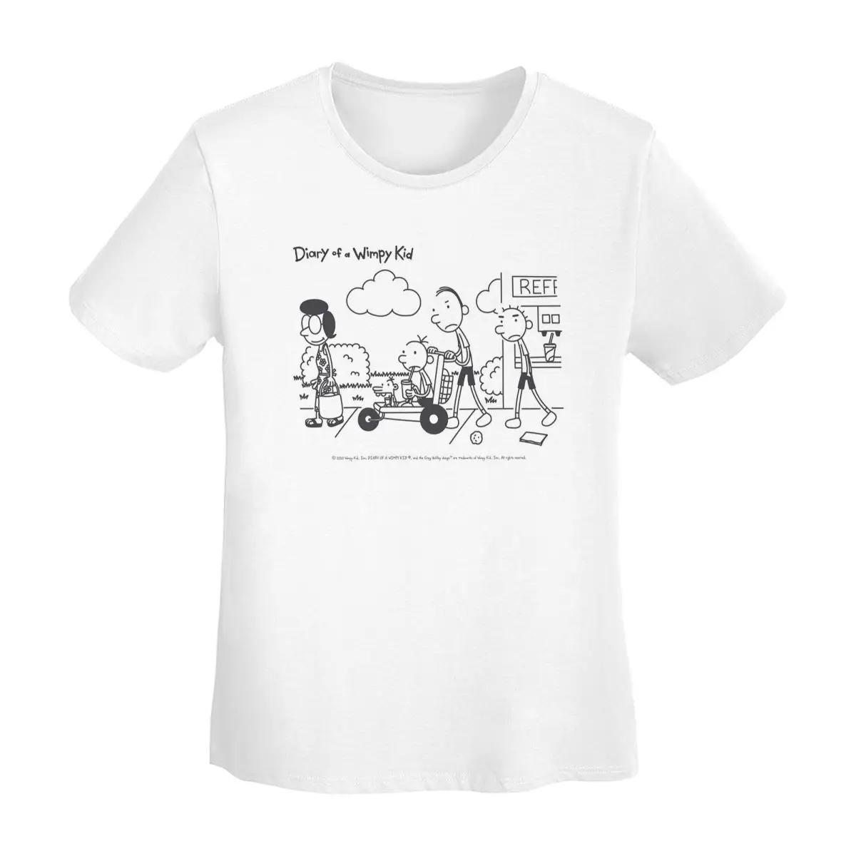

Diary Of A Wimpy Kid Group TShirt Women Short Sleeve T Shirts ONeck Streetwear Cotton Summer Tees Streetwear S