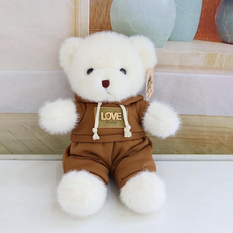 Creative Cute Bear Dressing Teddy Bear Doll Plush Toy Grab Machine Children's Birthday Gift Cute