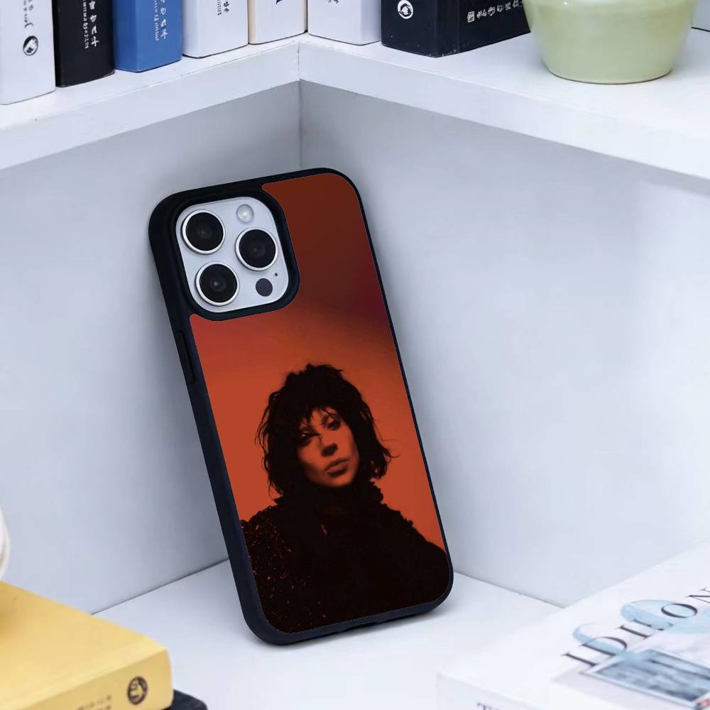 

B-Lady Gaga Phone Case For iPhone17,16,15,14,13 Plus,Pro Max Magnetic For Magsafe Wireless Charging iPhone15