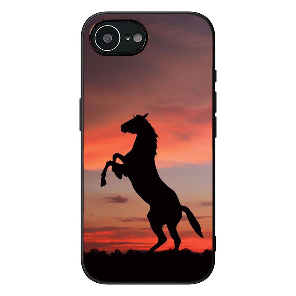 Phone Cover for OPPO A38 A18 A17 A40 A60 A80 A16 A78 A79 A54 A58 A57 4G 5G Casing Flexible Case Running Wild Horse Wallpaper