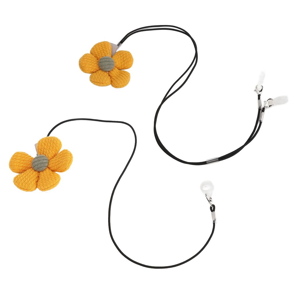 Hearing Aid Clip Prevent Lost Cute Flower Design Fixing Strap Hearing Aid Lanyard for Seniors Childr