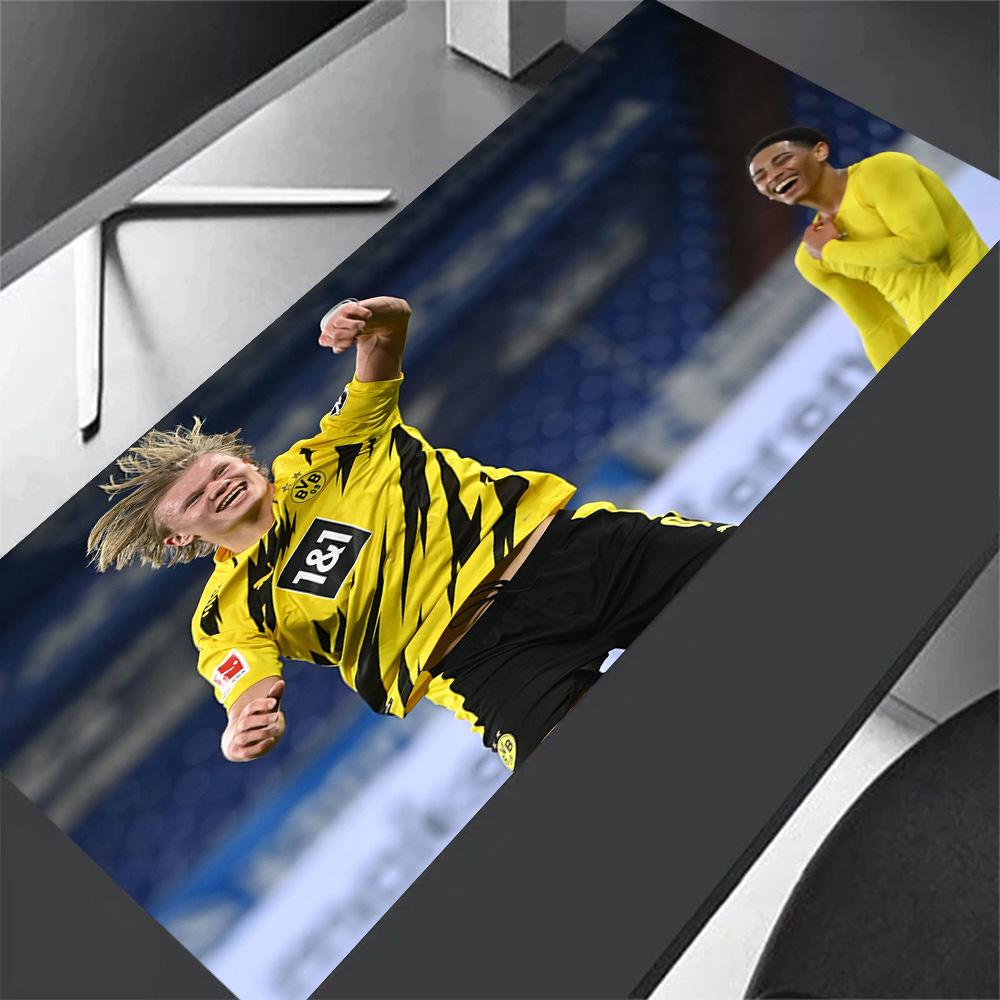 Borussia Dortmund Star Player Gaming-Mauspad Gaming-Laptop-Mauspad Computertisch Tastaturmatte Rutschfeste Gummirückseite