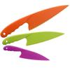 3 Pcs New Bread Knife Safe Fruit Knives Toy Knives Plastic Kids Kitchen Knife