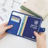 Wallet Passport Storage Bag Solid Color Passport Holder  Travel Accessories
