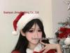 Princess Look Velvet Christmas Cape Dress - Sexy Lace-Up Lingerie for Women B82