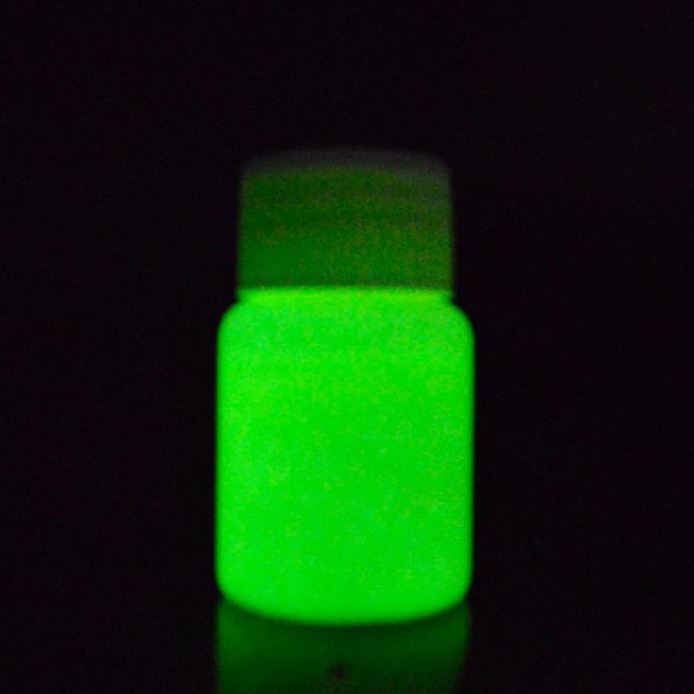 20g Glow In the Dark Fluorescent Colorful Acrylic Luminous Paint Bright Pigment DIY Crafts Painting Tool