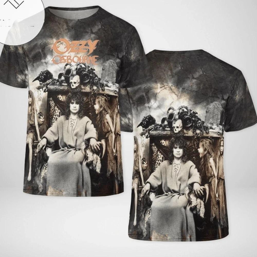 Oz Osbourne No Rest For The Wicked Album 3D SHIRT C596 XXXXL