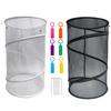 Pop-up Plant Cover Garden Plant Protector Cloches With 4 Ground Stakes & 6 Tag Cards Garden Mesh Protector For Vegetable flowers