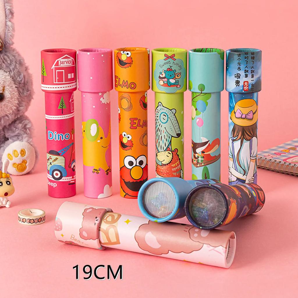 1Pc Classic Kaleidoscopes Vintage Mini Kaleidoscope Educational Toy For Kids Return Gifts School Classroom Prizes Pattern Random