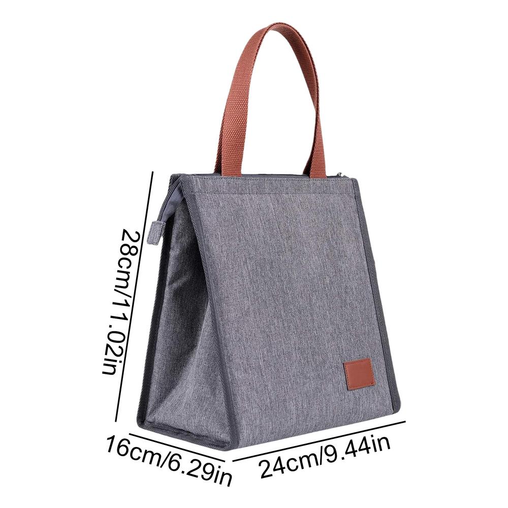 Insulated Lunch Bag Insulated Lunch Bag Tote Large Capacity Reusable Container Leakproof Pouch Food Storage Case Comfortable