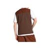 PUMA Color Block V-Neck Zipper Vest Men Tops Brown 630104-65