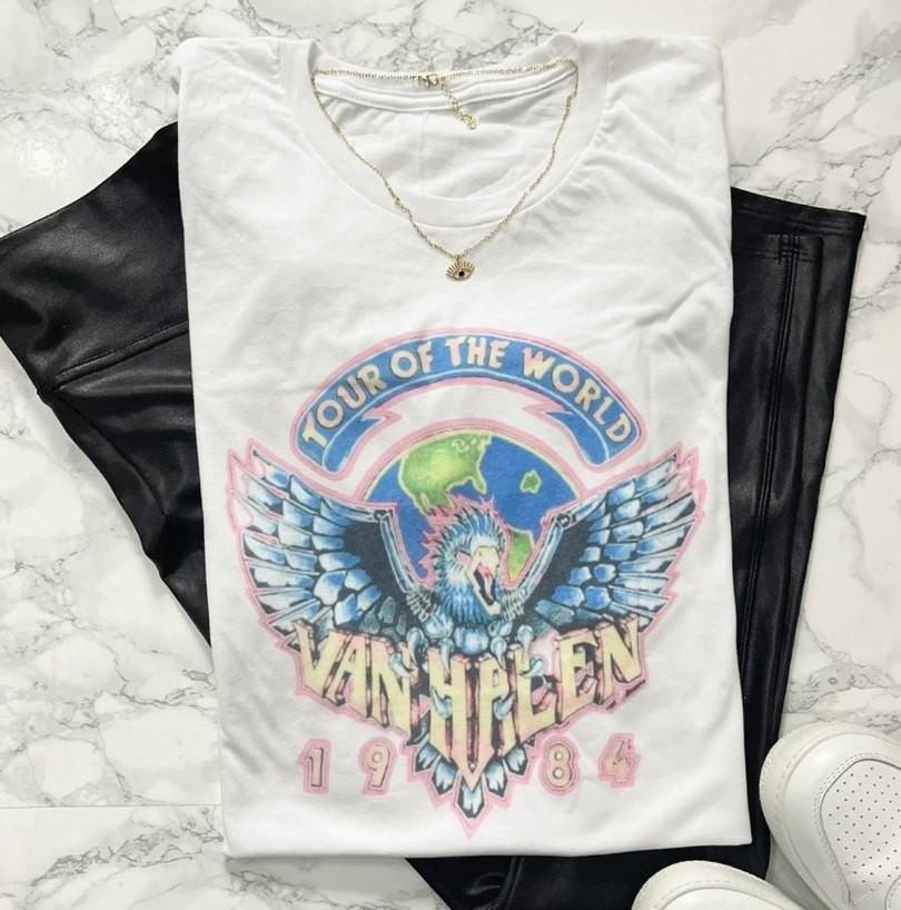 Van Halen 1984 shirt American rock band gift Music vintage shirt XL