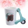 3D Motorcycles Hand Ceramic Mug Creative Locomotives Coffee Gifts for Kids