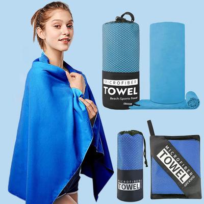 Microfiber Towel Thick Quick Dry Hair Absorbent Large Super Soft And Lightweight Ideal For Travel Sports And Fitness  For Yoga