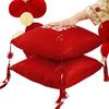 Double Happiness Wedding Throw Pillow Pair - Creative Decoration for Wedding and Living Rooms