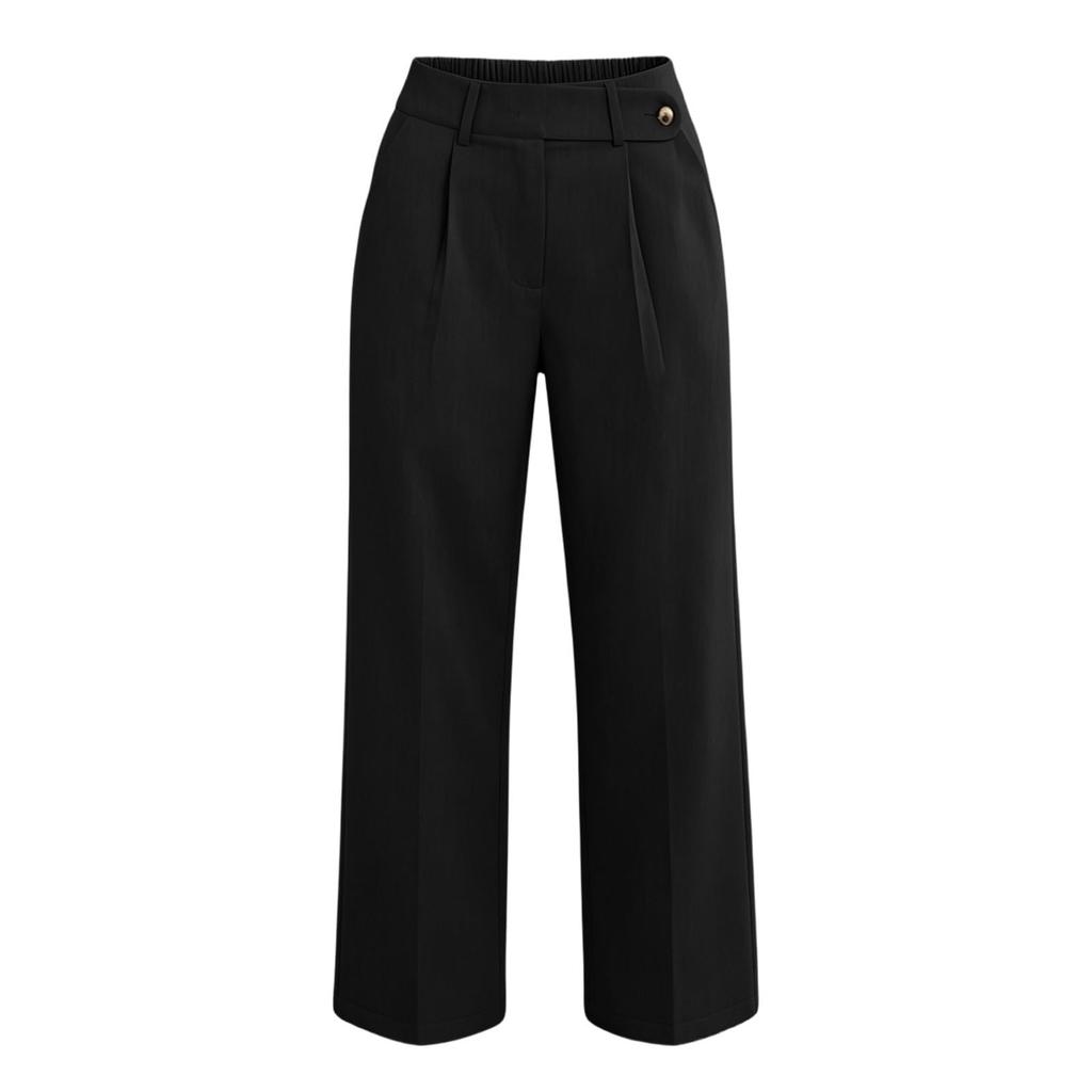 Women's Casual Wide Leg Pants with Pockets for Everyday Wear