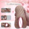 Realistic Vagina Sex Toys for Men Pussy Male Masturbator Oral Double Hole 2 In 1 Silicone Intimate Sex Shop Male Erotic