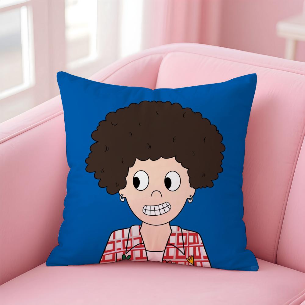 

P-Pop ManS Cushion Cover Premium Comfort Reversible Pillow Cove -Two in One Design for Any Room & Car Interior 30cmx30cm