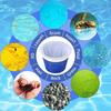Chaussettes skimmer piscine en nylon - Lot de 30 préfiltres réutilisables lavables