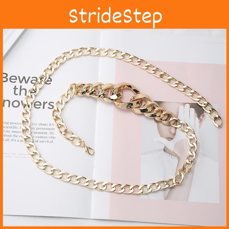 Chain Womens Metal Waist Chain With Round Buckle Versatile Belt For Daily