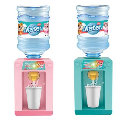 Q Cute Duck Water Dispenser, Play House Kitchen Toys, Electric Sound And Light Fun Mini Simulation Beverage Machine