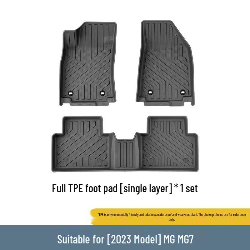 MG7 2023 Umweltfreundliches Auto TPE Sitzmatten & Kofferraum Dekorteppich