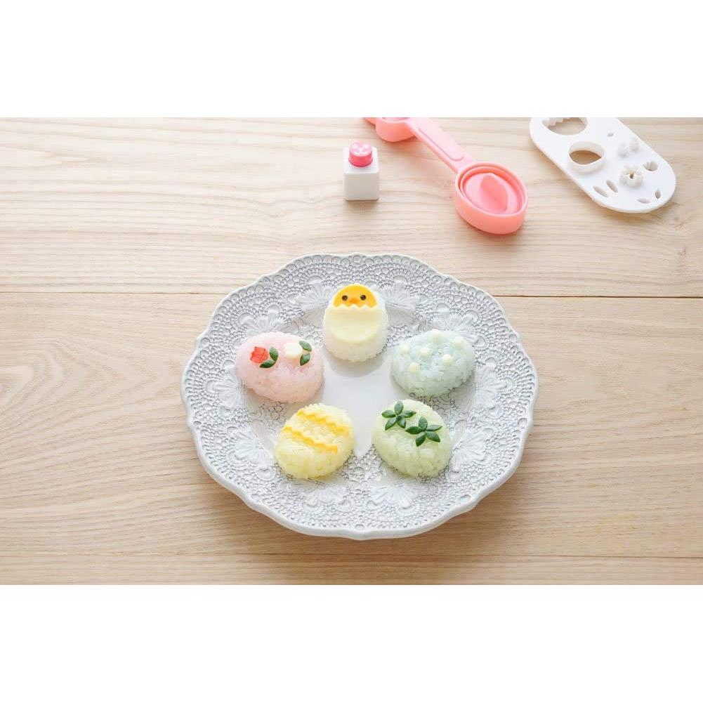 Arnest Character Bento Mini Rice Ball Molds - Easy Toddler Finger Food Shaper (Rabbit & Chick Mini Set) Trusted by Major Restaurants A-76901