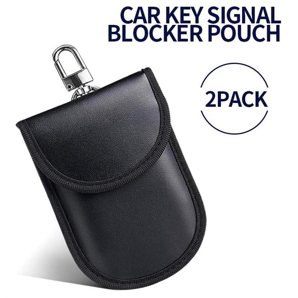 RFID Car Key Shielding Buckle: Anti-Theft Faraday Bag & Signal Blocker