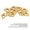 10PCS  DCMT11T304HM YBC251 DCMT32.51HM CNC Carbide Insert Blade Lathe Turning Tool
