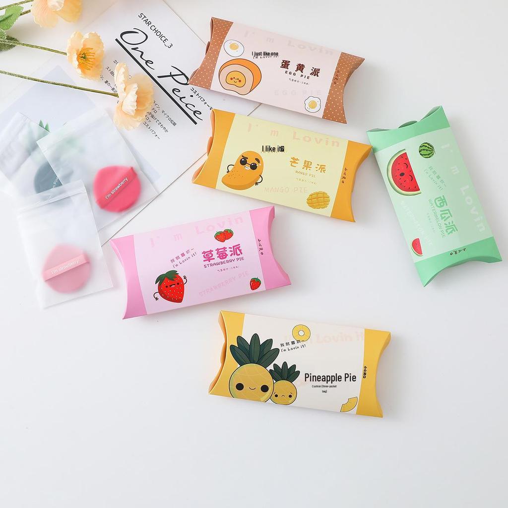 Waterproof Double-Sided Pineapple & Egg Yolk Pie Cushion Puff