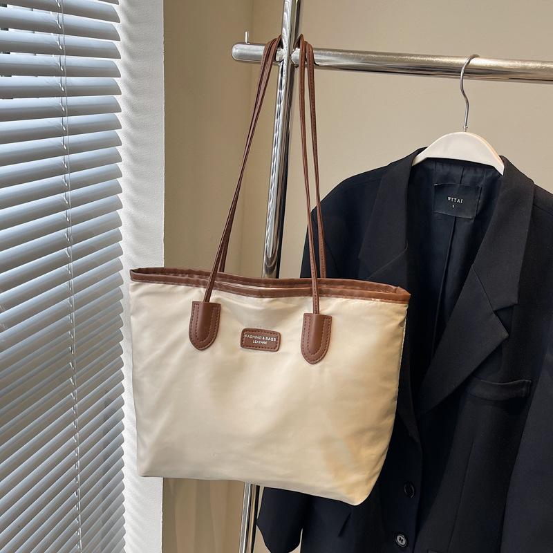 Oxford cloth bag women's large-capacity new casual versatile shoulder bag cloth bag high-end commuter tote bag