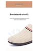 Spring/Summer 2025 Women's Fashion Slip-on Flat Bottom Breathable Shoes for Middle-Aged & Elderly
