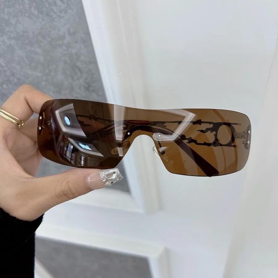 Casual Square Sunglasses Women Men Rimless Sun Glasses Female Male Designer Brand Lovely Travel Outdoor