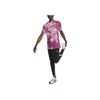 Nike Splash Effect Crew Neck Pullover Short Sleeve T-Shirt Men Tops Pink DZ2729-653