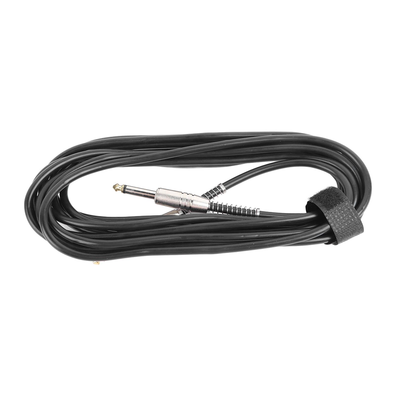 

Guitar Patch Cable 14 Inch Balanced Low Noise Anti Interference 5m Guitar Effect Cord for Audio