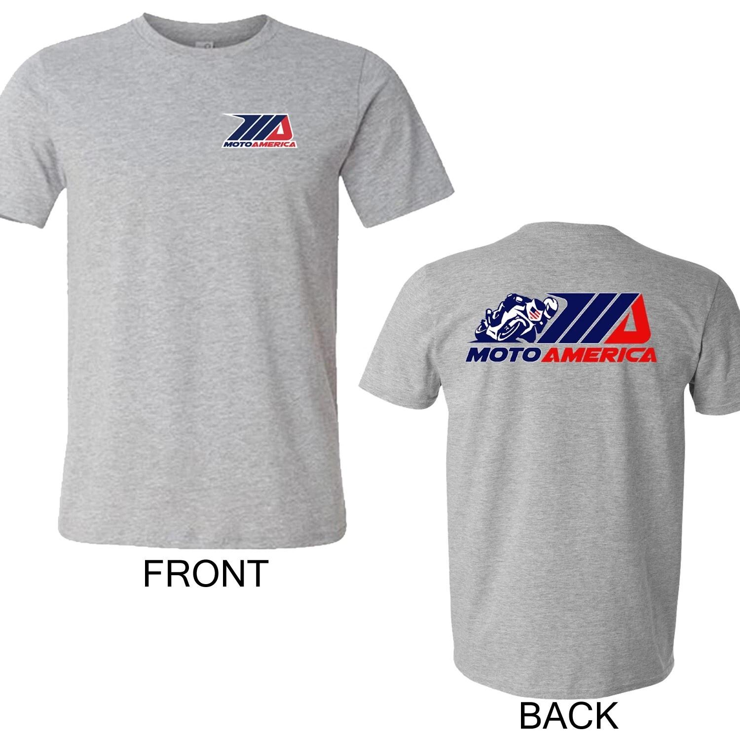 Moto America Superbike Men s Grey Size S to 5XL L