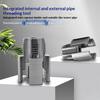 3Pcs Heavy-Duty Pvc/Plastic Pipe Threading Tool Kit 1/2" 3/4" 1" Male & Female Threads For Pvc Ppr Mpp Pipes