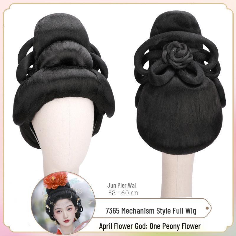 Conjunto de Peinado Doce Diosas Florales: Exquisitos Accesorios para el Cabello de Flor de Camelia de Seda