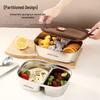ZhiShi 304 Stainless Steel Microwaveable Lunch Box Set